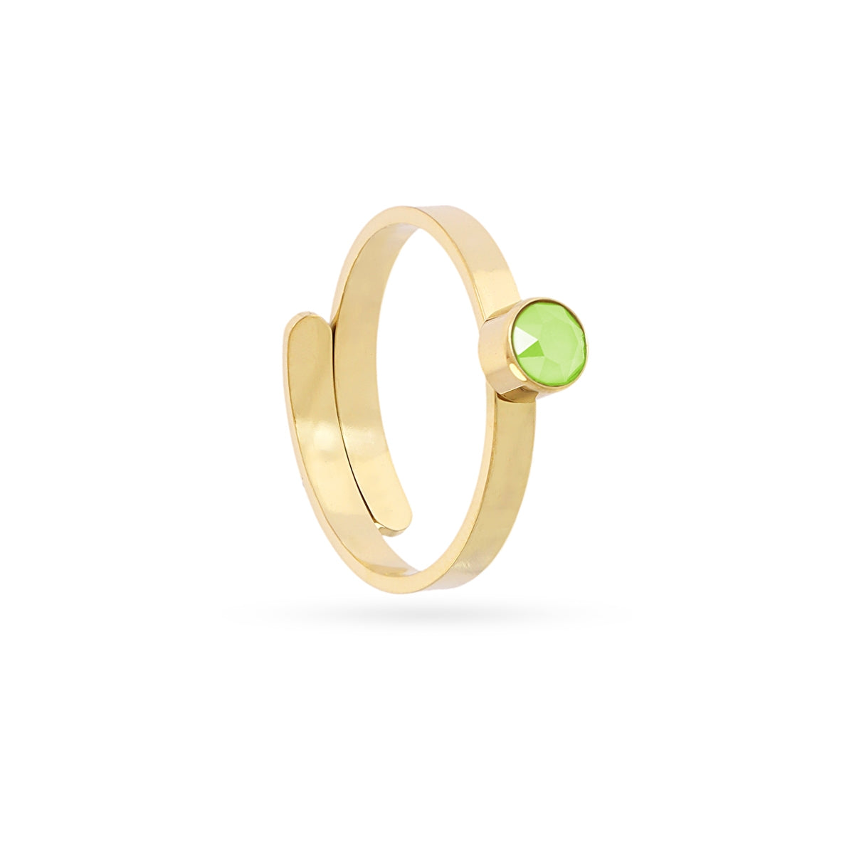 Anillo Eternal Glintia Verde Anartxy