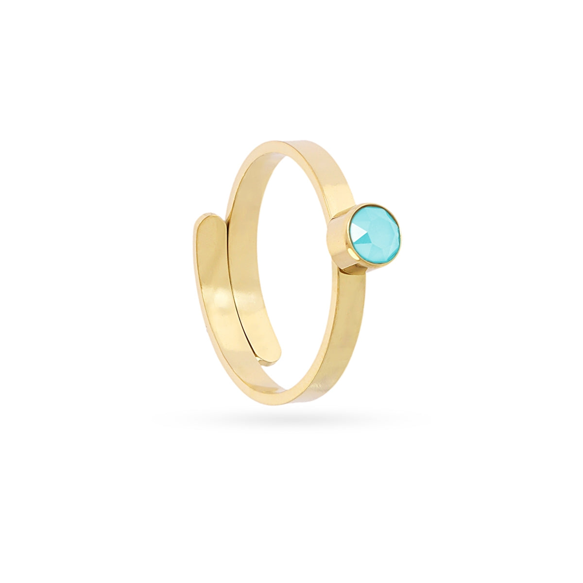 Anillo Eternal Glintia Turquesa Anartxy
