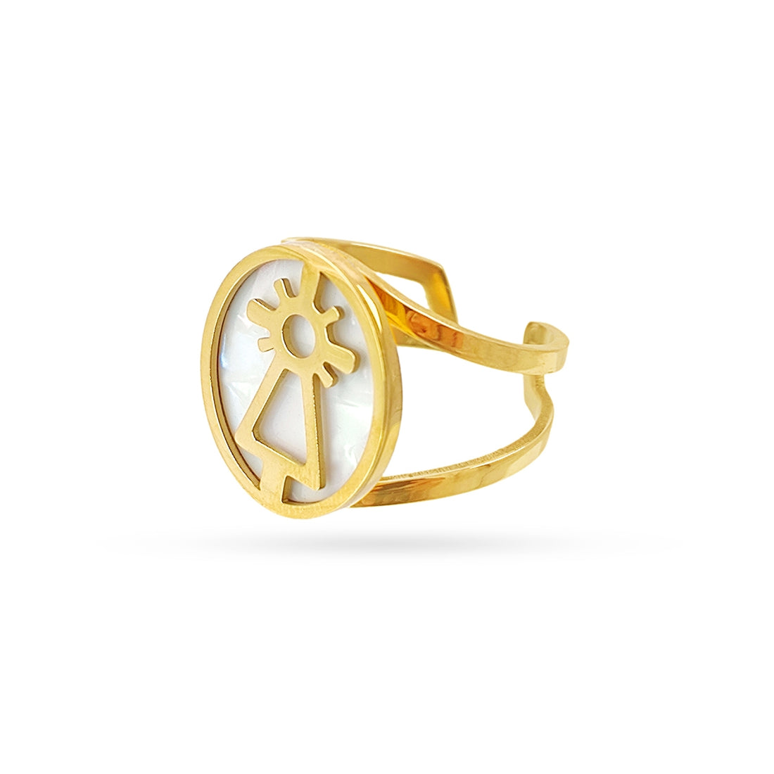 Anillo Faith Elyra Dorado Anartxy