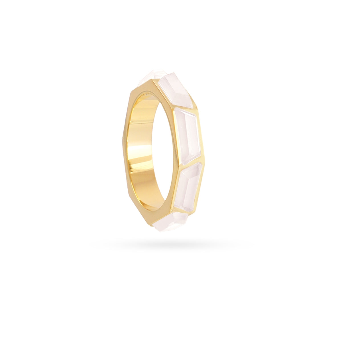 Anillo Gleam Klyra Blanco Anartxy