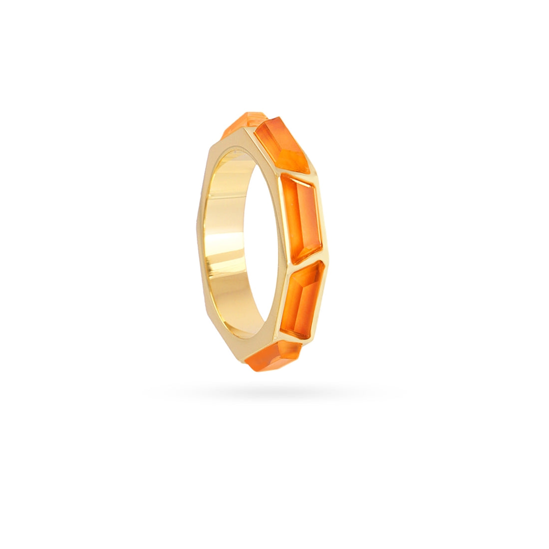 Anillo Gleam Klyra Naranja Anartxy