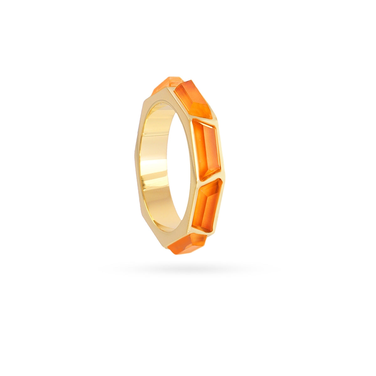 Anillo Gleam Klyra Naranja Anartxy