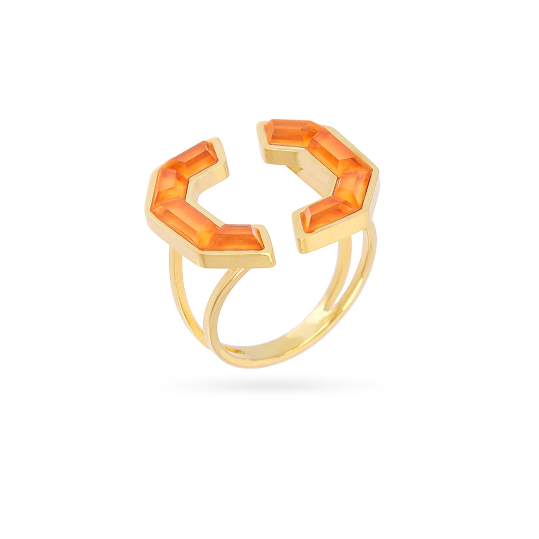 Anillo Gleam Sytha Naranja Anartxy