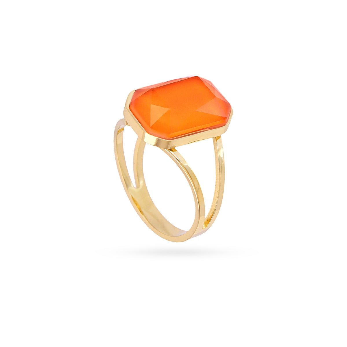 Anillo Gleam Ylva Naranja Anartxy