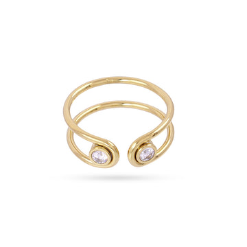 Anillo Infinity Essence Dorado Anartxy