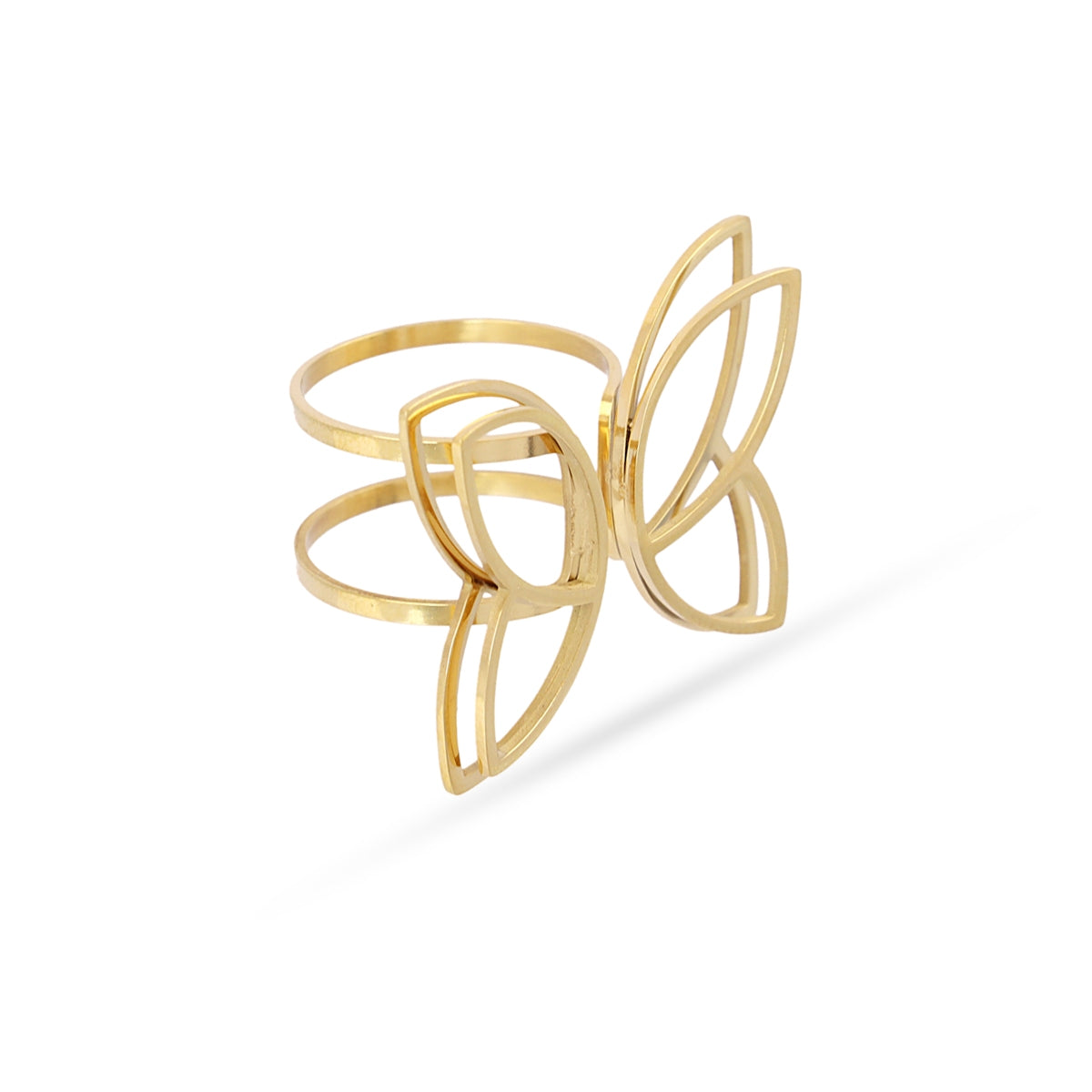 Anillo Kaleia Gildwing Dorado Anartxy