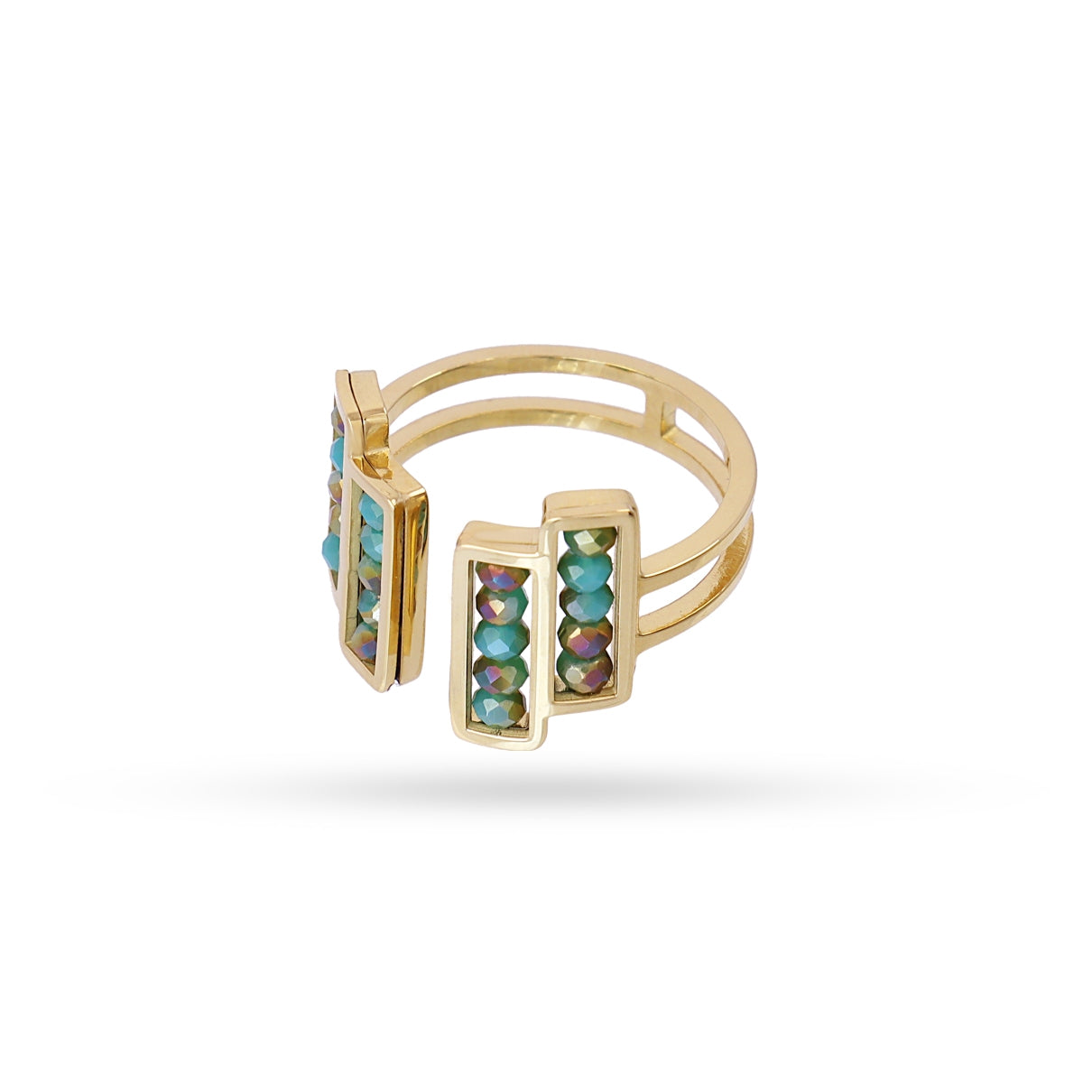 Anillo Levity Mirth Turquesa Anartxy