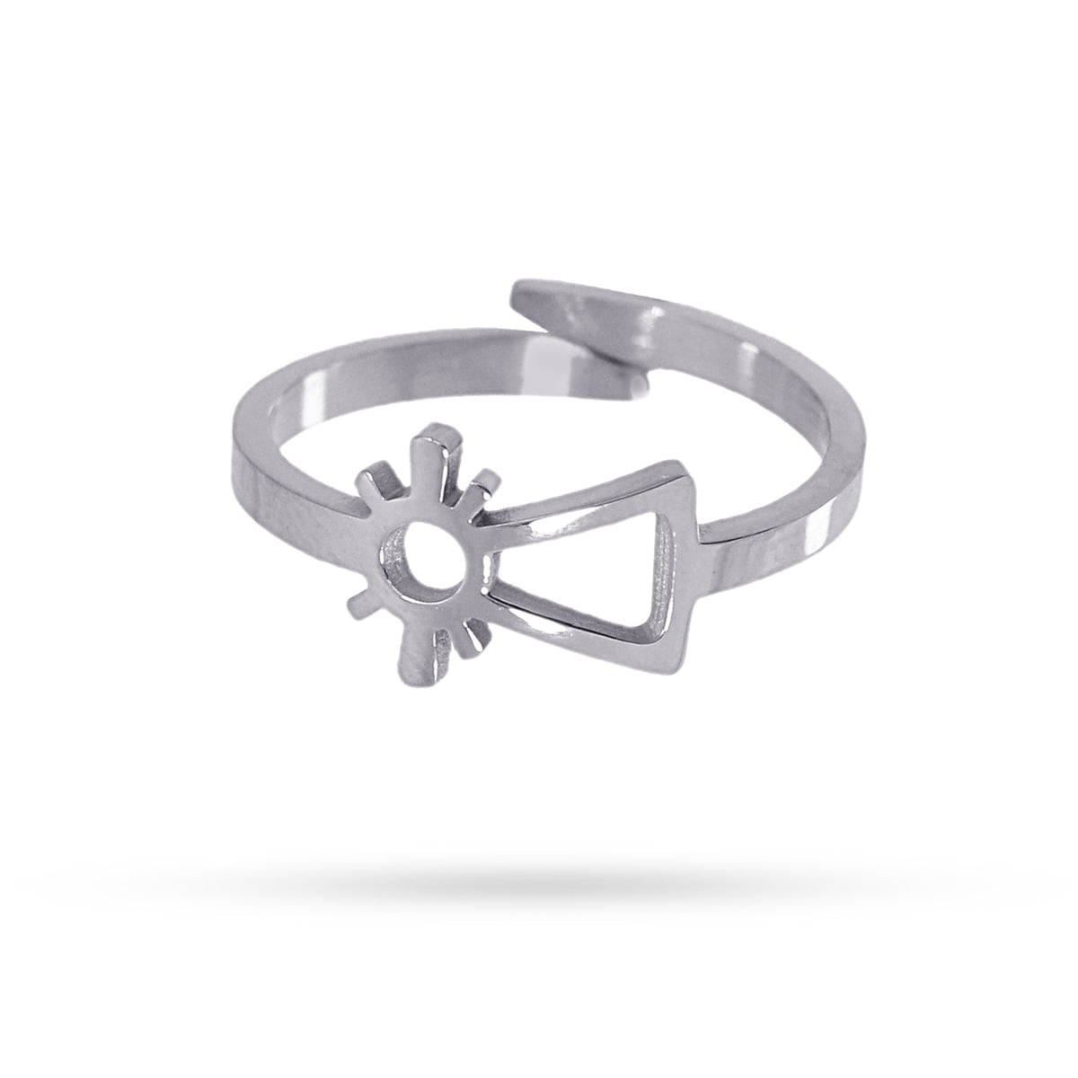 Anillo Listra Plateado Anartxy