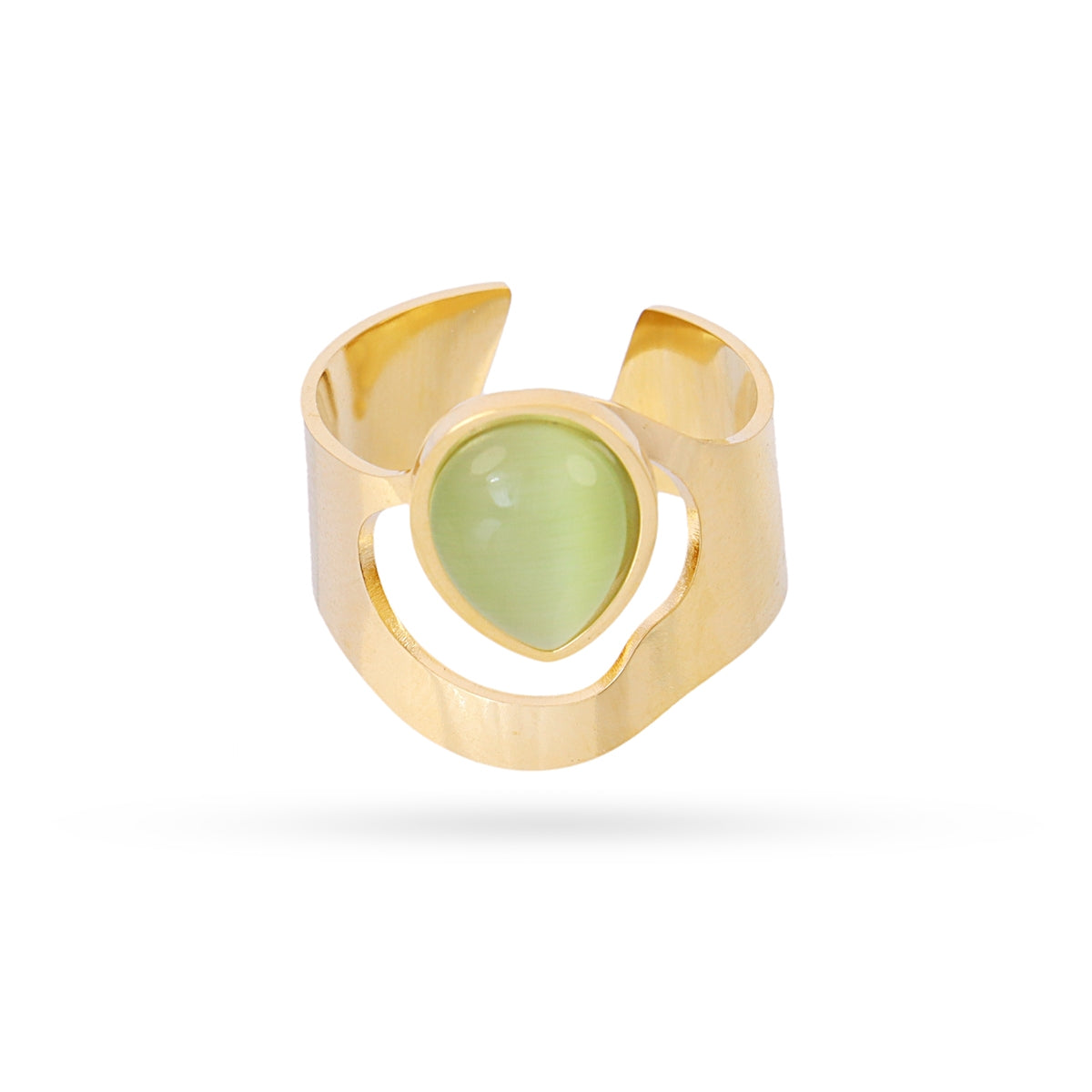 Anillo Mirage Shimmer Verde Anartxy