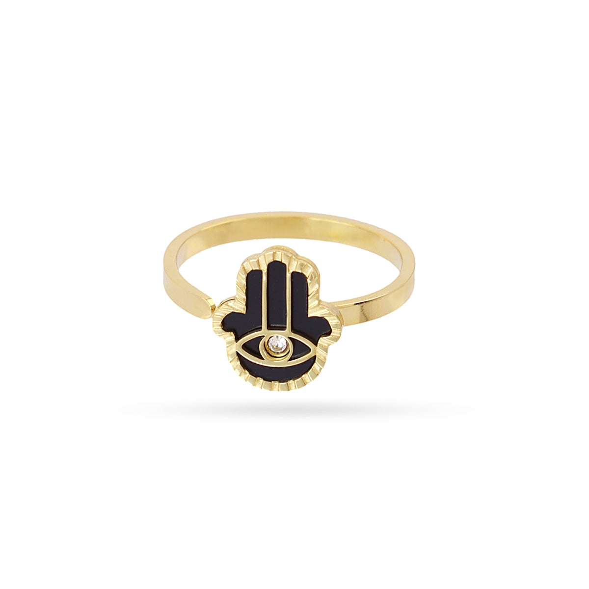 Anillo Mystic Glowen Negro Anartxy