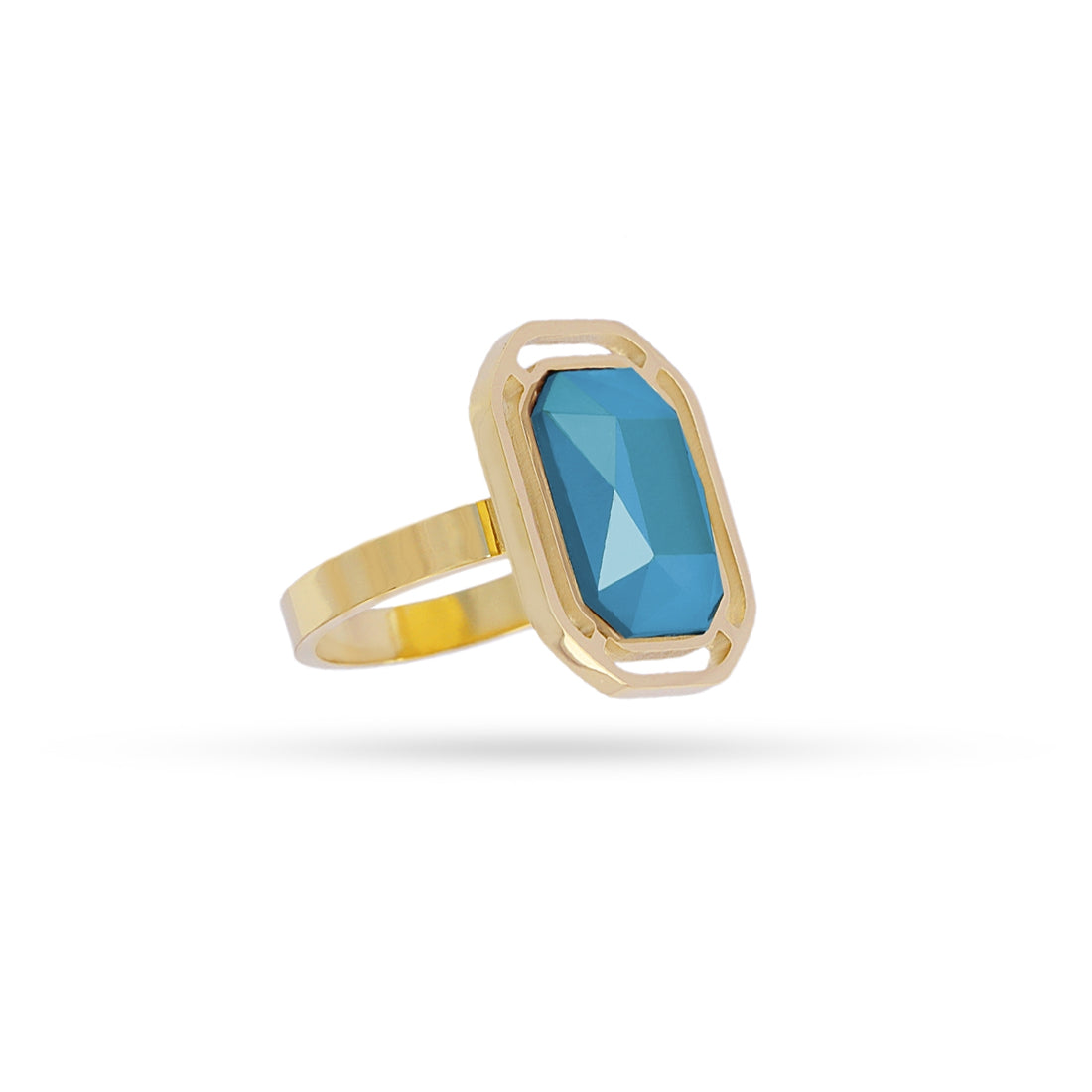 Anillo Pixels Flarelle Azul Anartxy