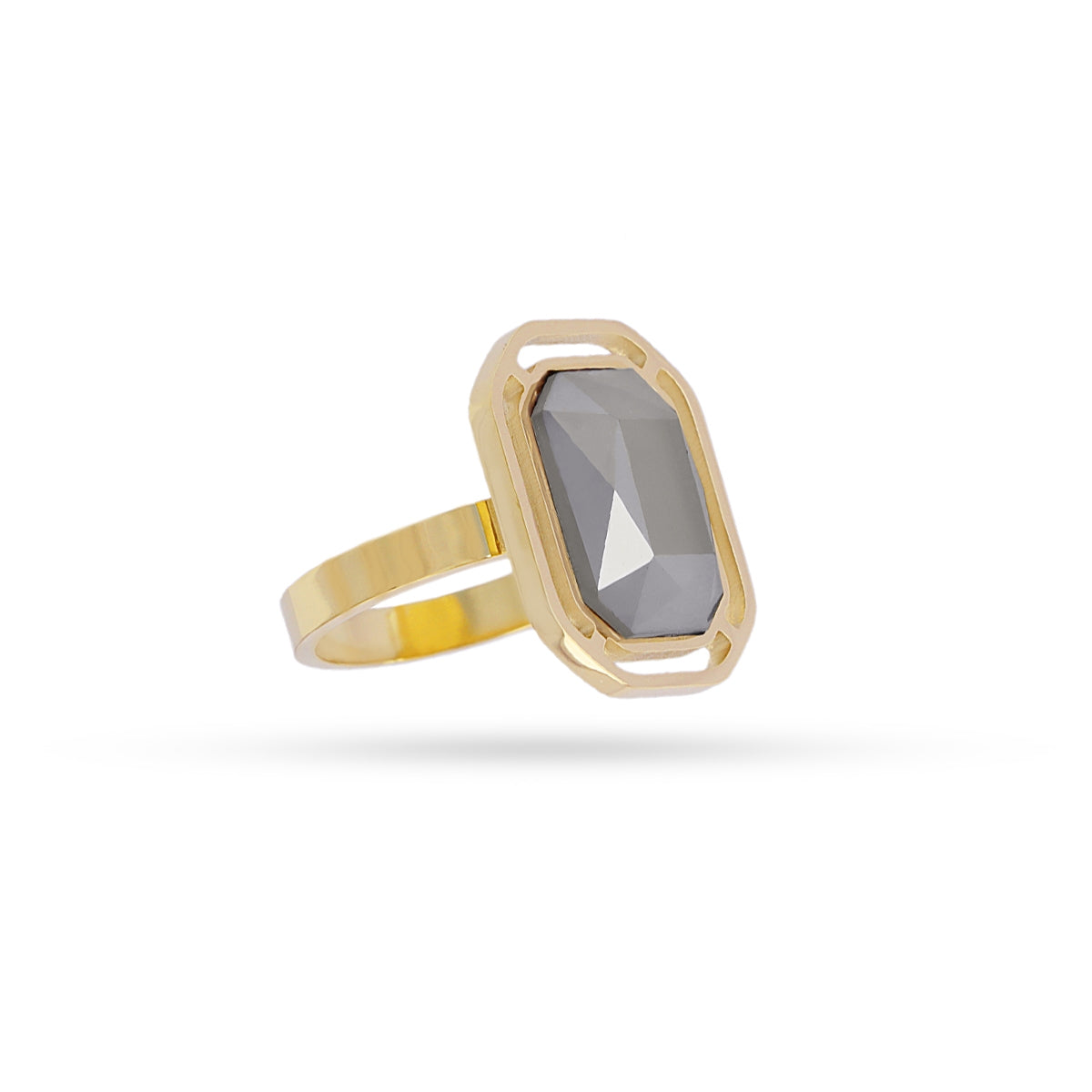 Anillo Pixels Flarelle Gris Anartxy