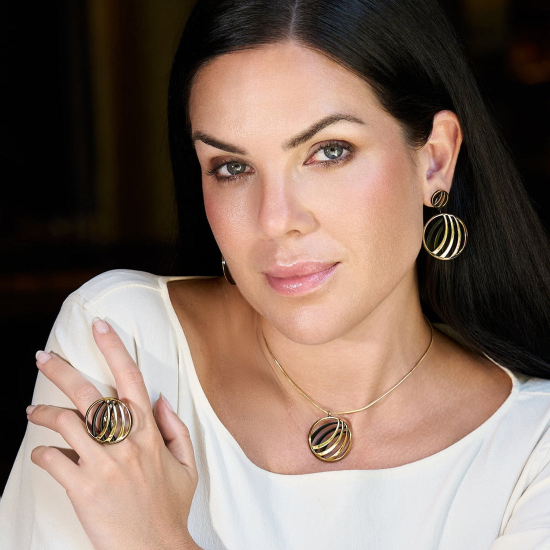 Anillo Senses Axis Dorado Anartxy