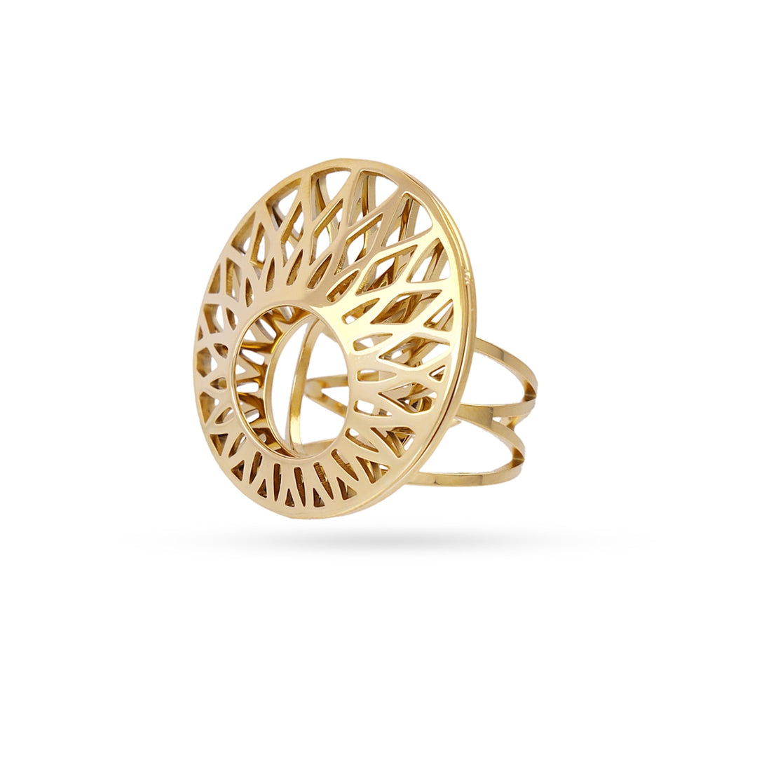 Anillo Senses Tangle Dorado Anartxy