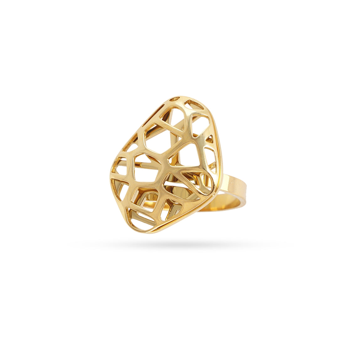 Anillo Senses Weave Dorado Anartxy