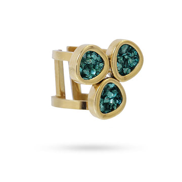 Anillo Saitama Verde Anartxy