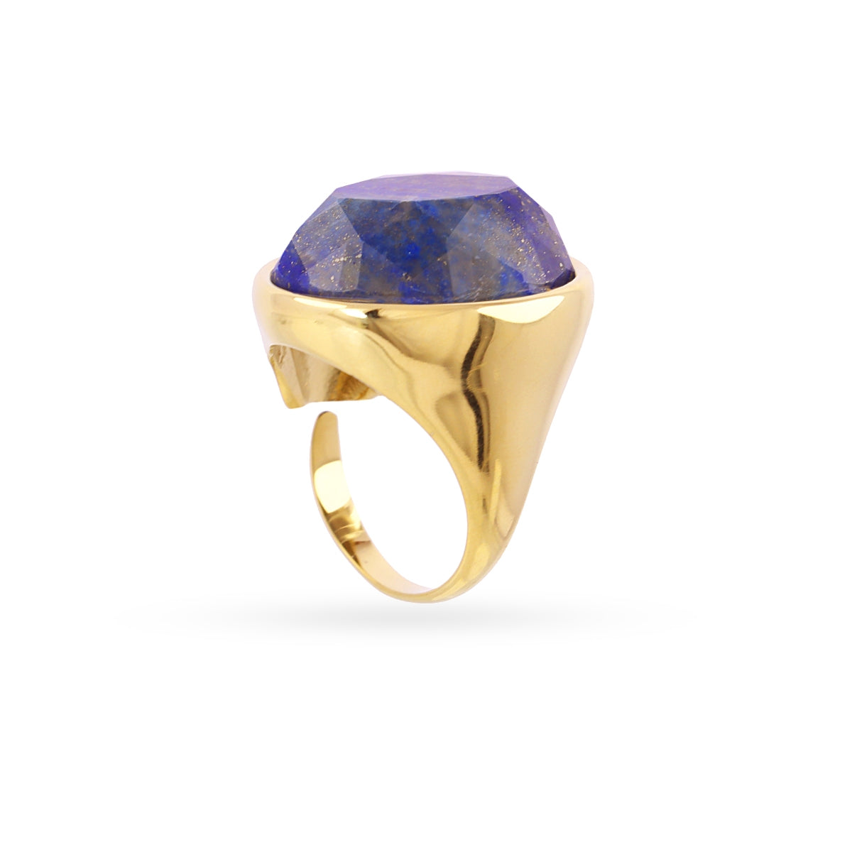 Anillo Spirit sello piedra Azul Anartxy