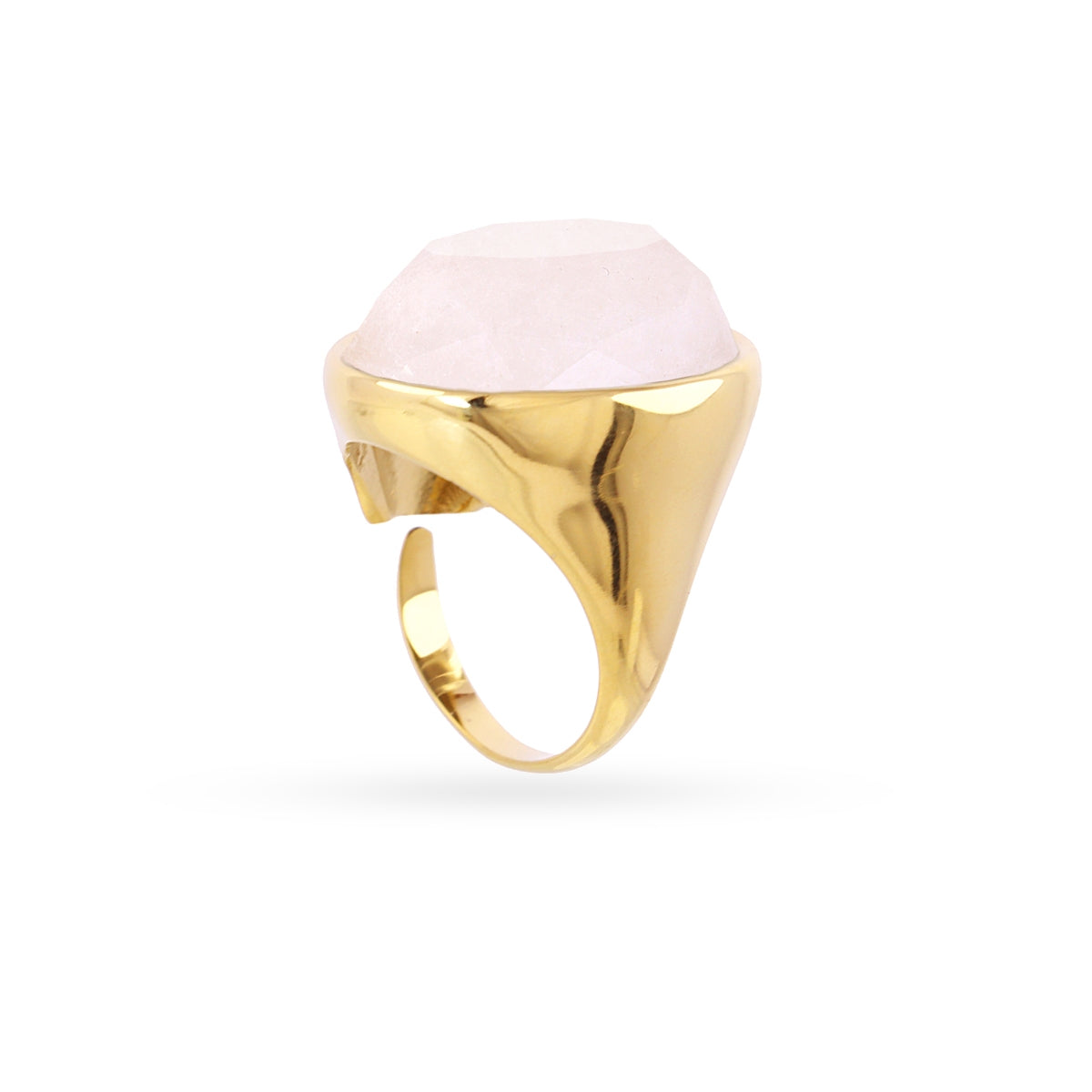 Anillo Spirit sello piedra Beige Anartxy