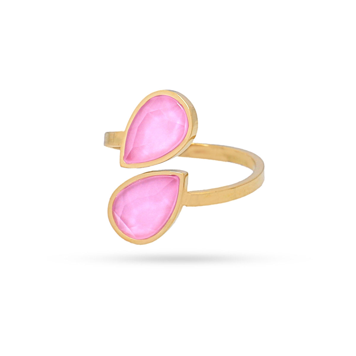Anillo Drops Rain Rosa Anartxy