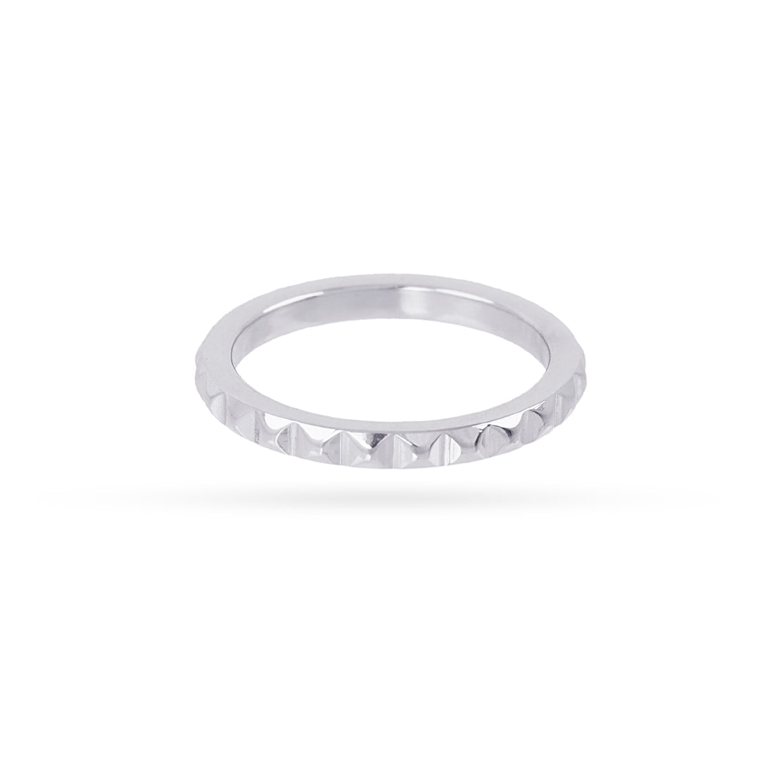 Anillo Vandal solitario textura Anartxy