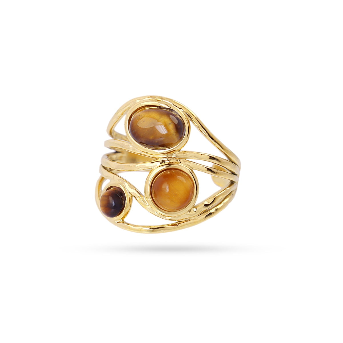 Anillo Waves Talyra Café Anartxy