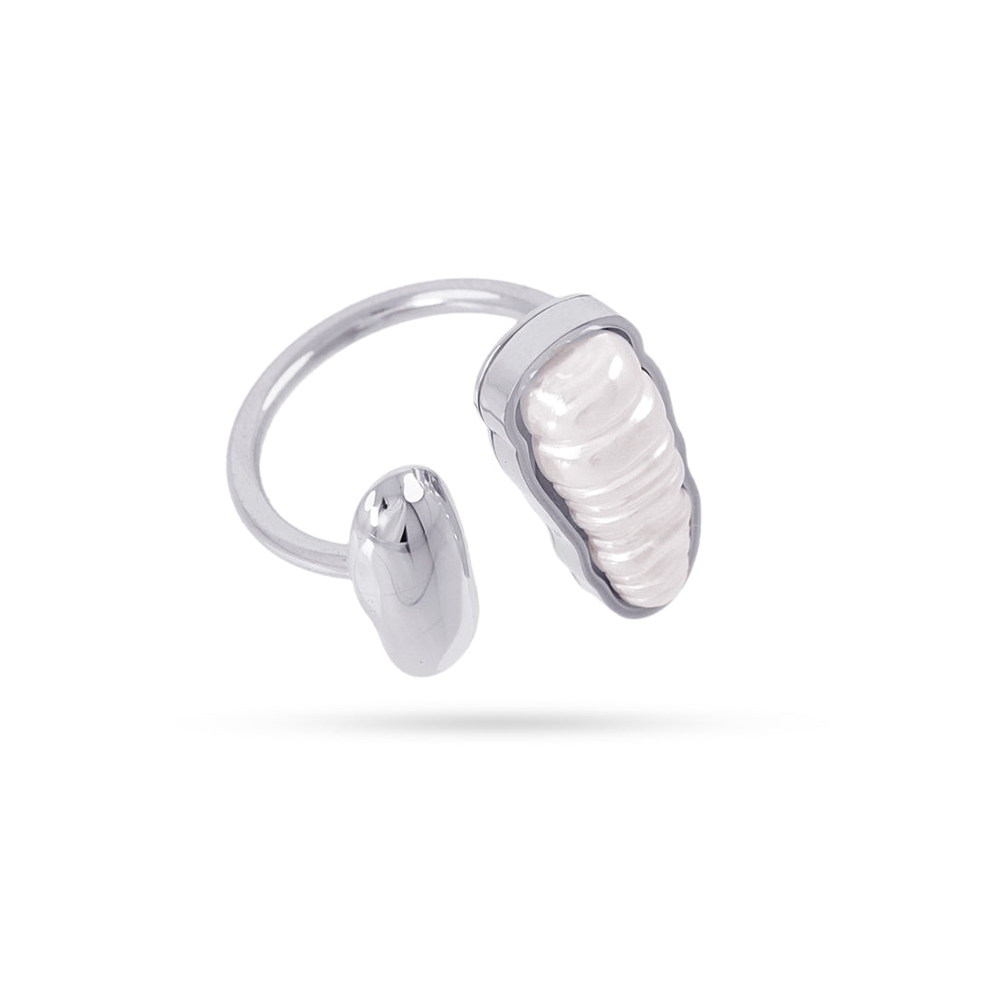 Anillo Whim Sheen Plateado Anartxy