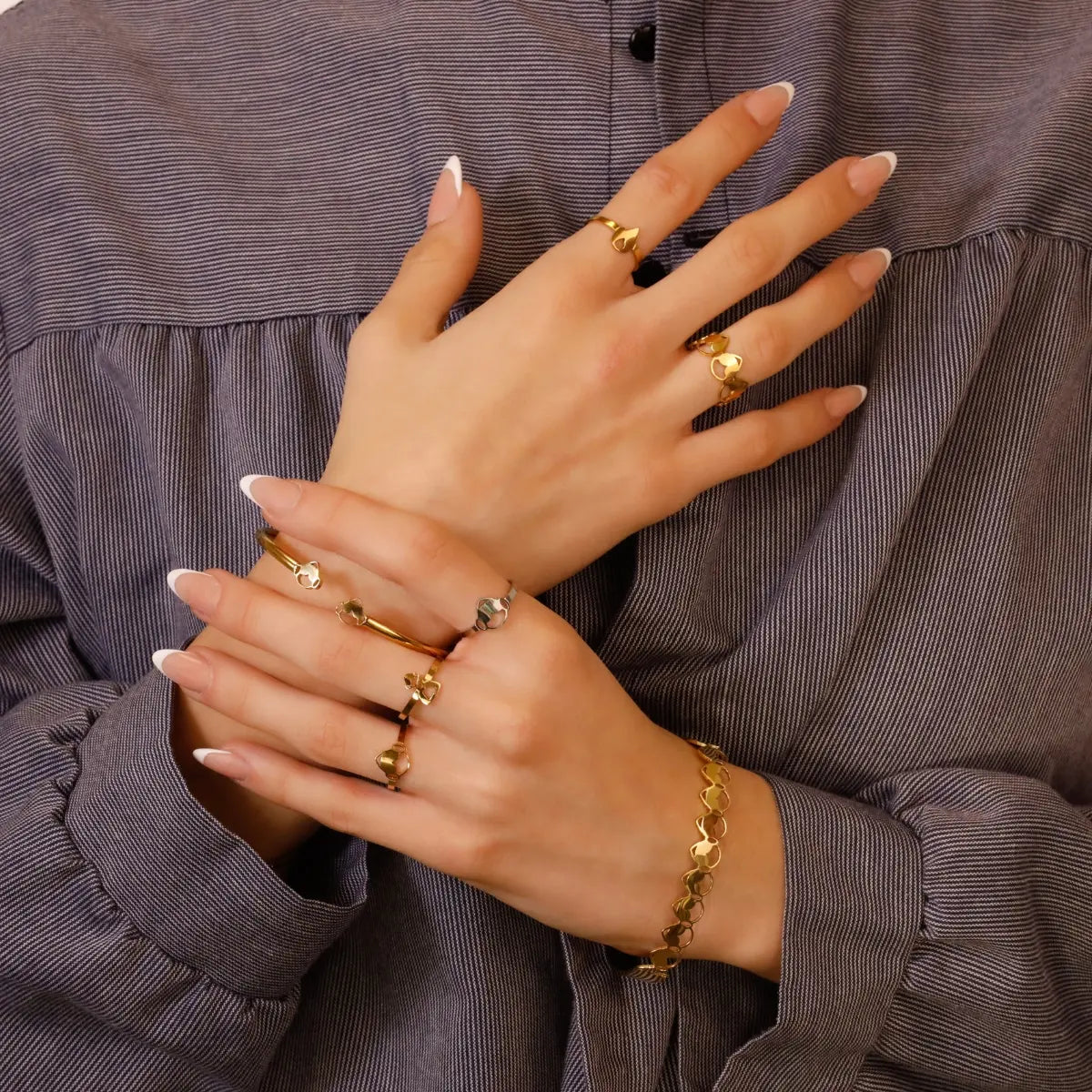 Anillo Fallas Rodete Plateado Anartxy