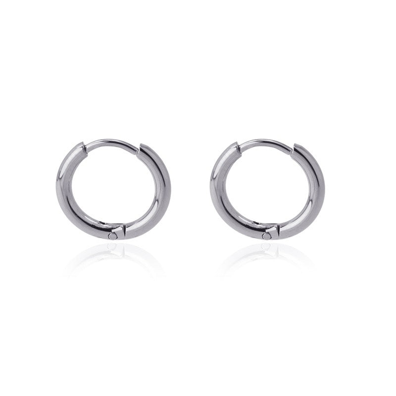 Aros 14 MM Plateado Anartxy
