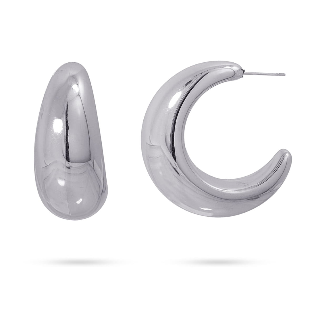 Aros Asta Plateado Anartxy