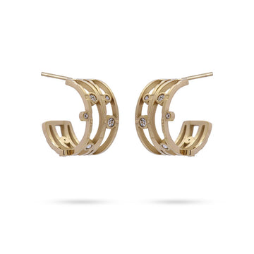 Aros Crono Dorado Anartxy