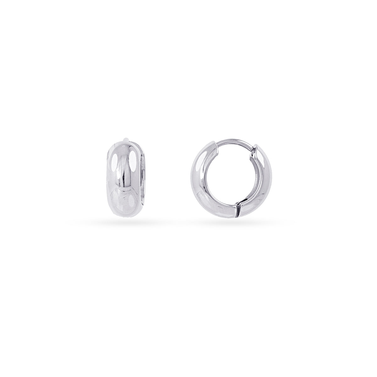 Aros Essentials 13 mm Plateado Anartxy