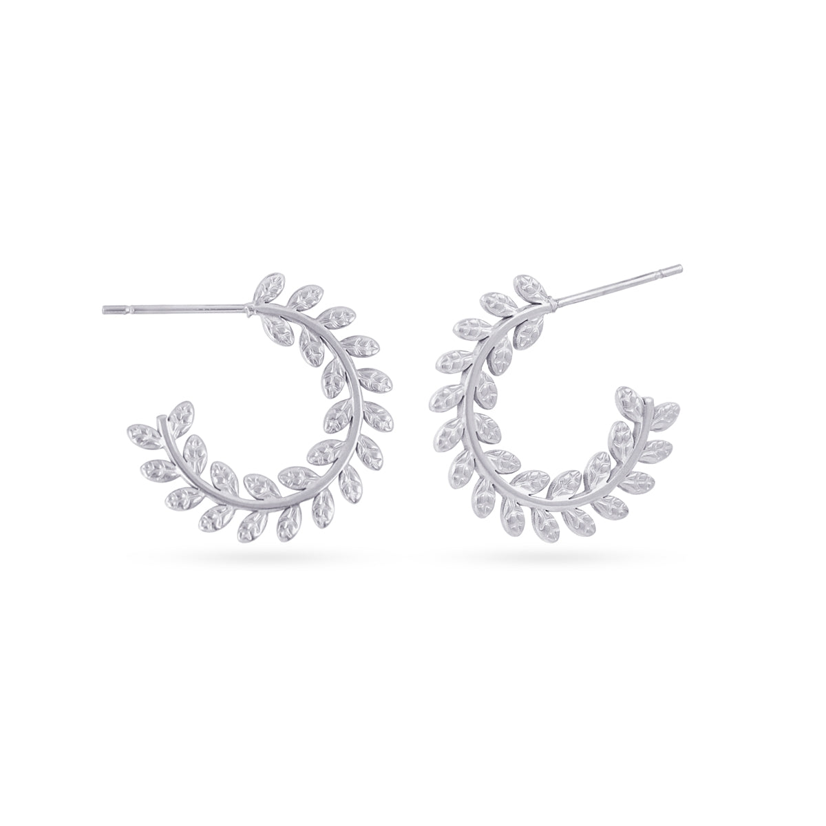 Aros Essentials corona Plateado Anartxy