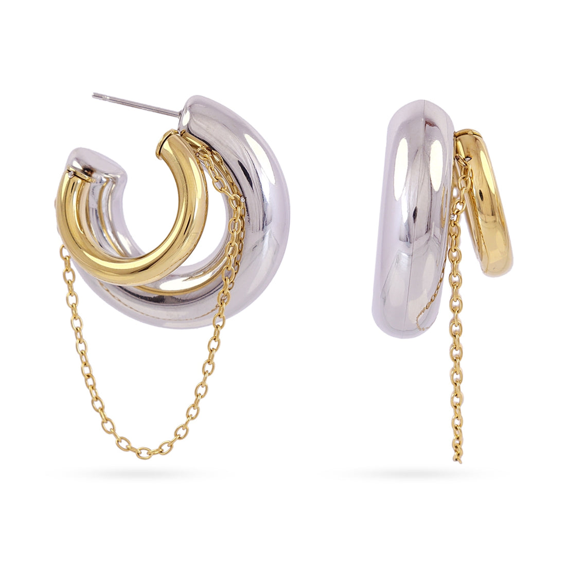 Aros Essentials doble mix Combinado metalizado Anartxy