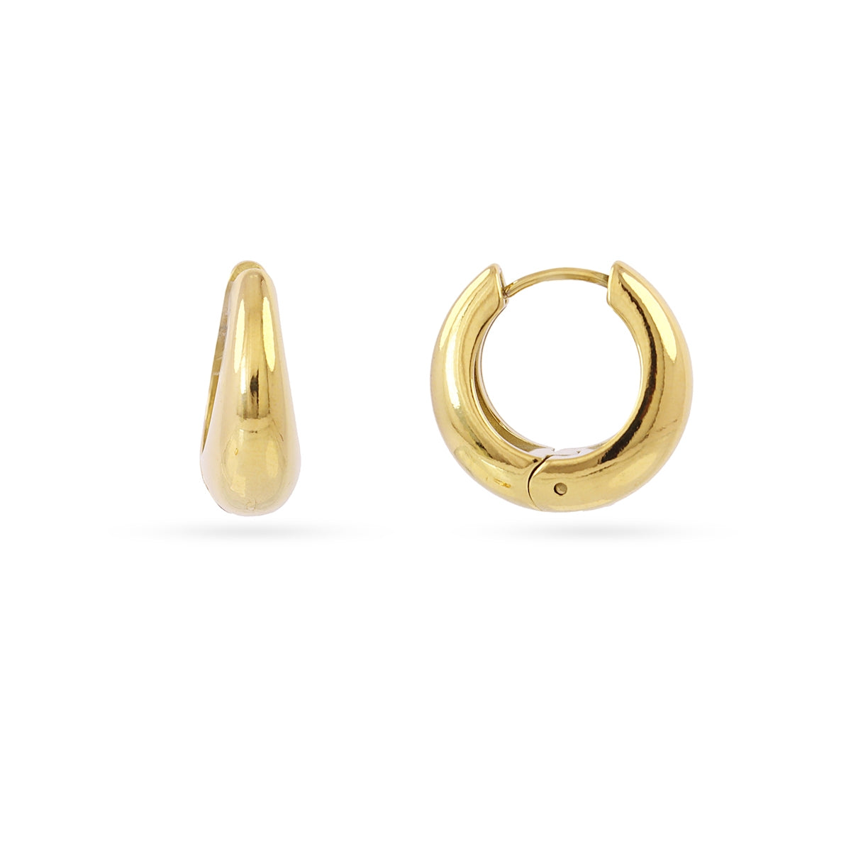 Aros Essentials gota 18 mm Dorado Anartxy