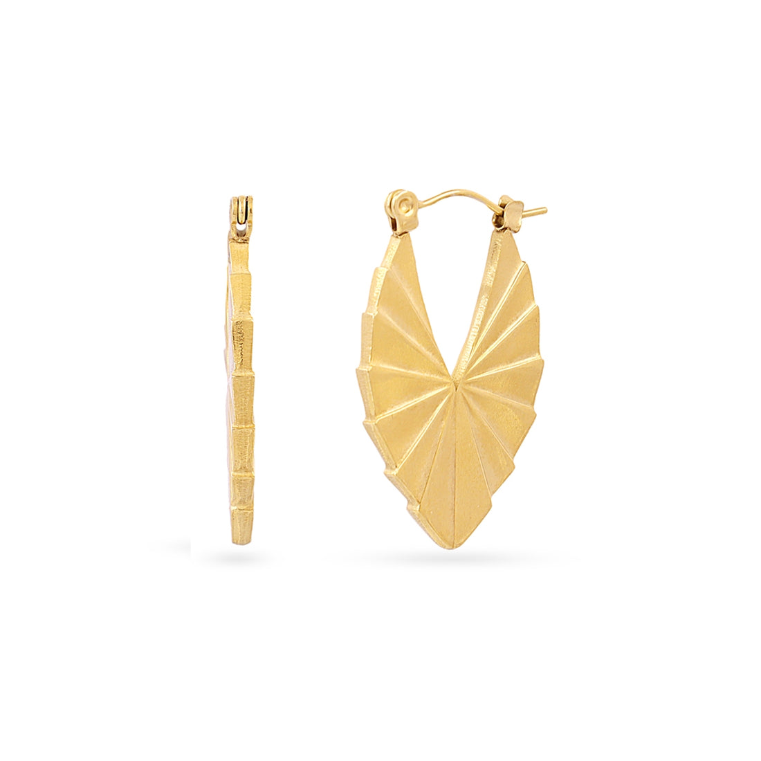 Aros Essentials hoja Dorado Anartxy