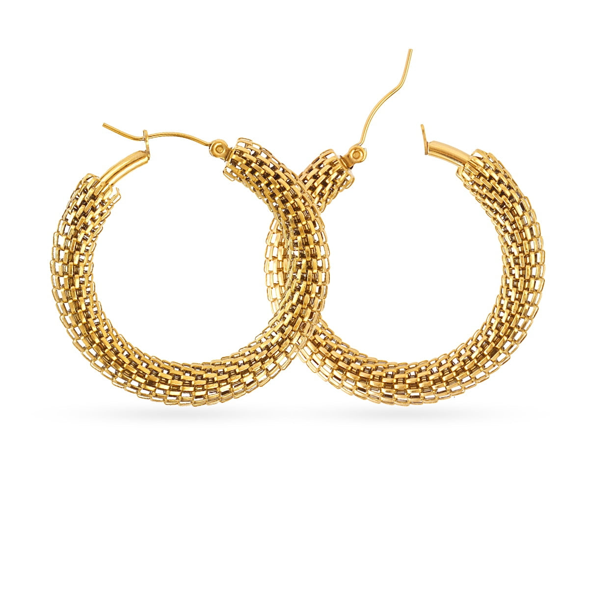 Aros Essentials rejilla grandes Dorado Anartxy