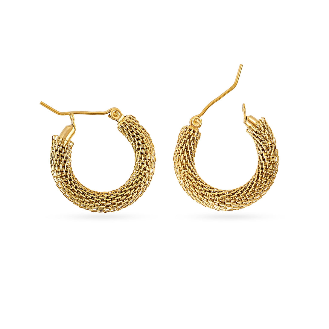 Aros Essentials rejilla pequeños Dorado Anartxy