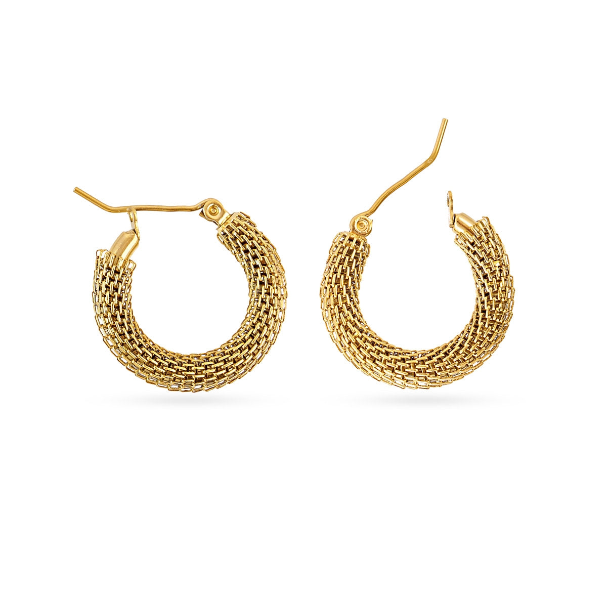 Aros Essentials rejilla pequeños Dorado Anartxy
