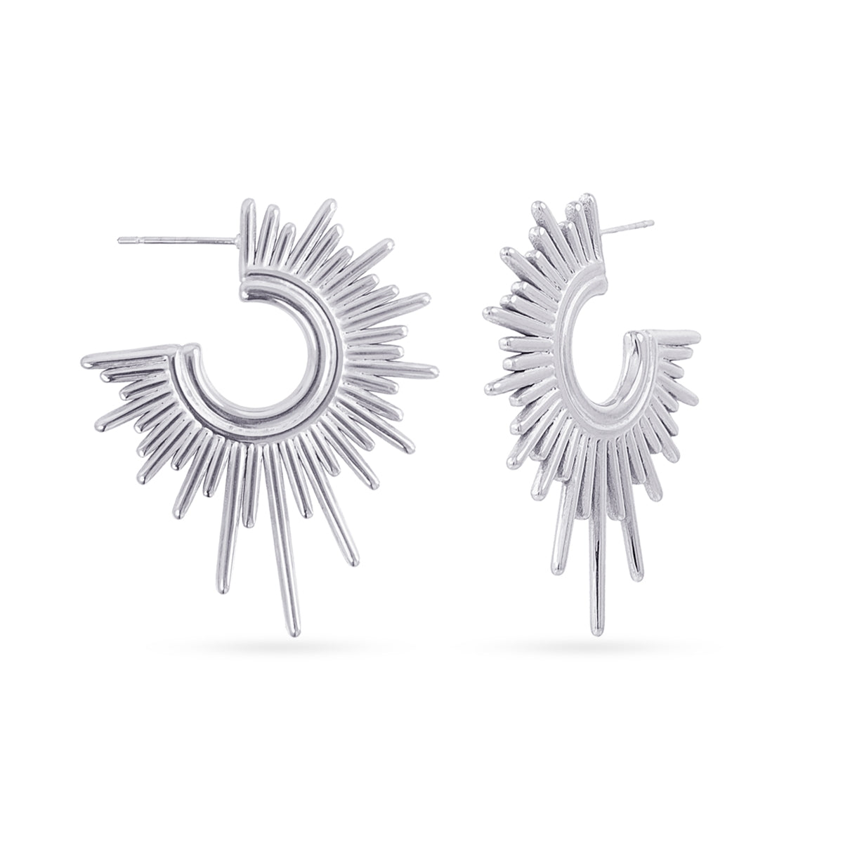 Aros Essentials sol Plateado Anartxy