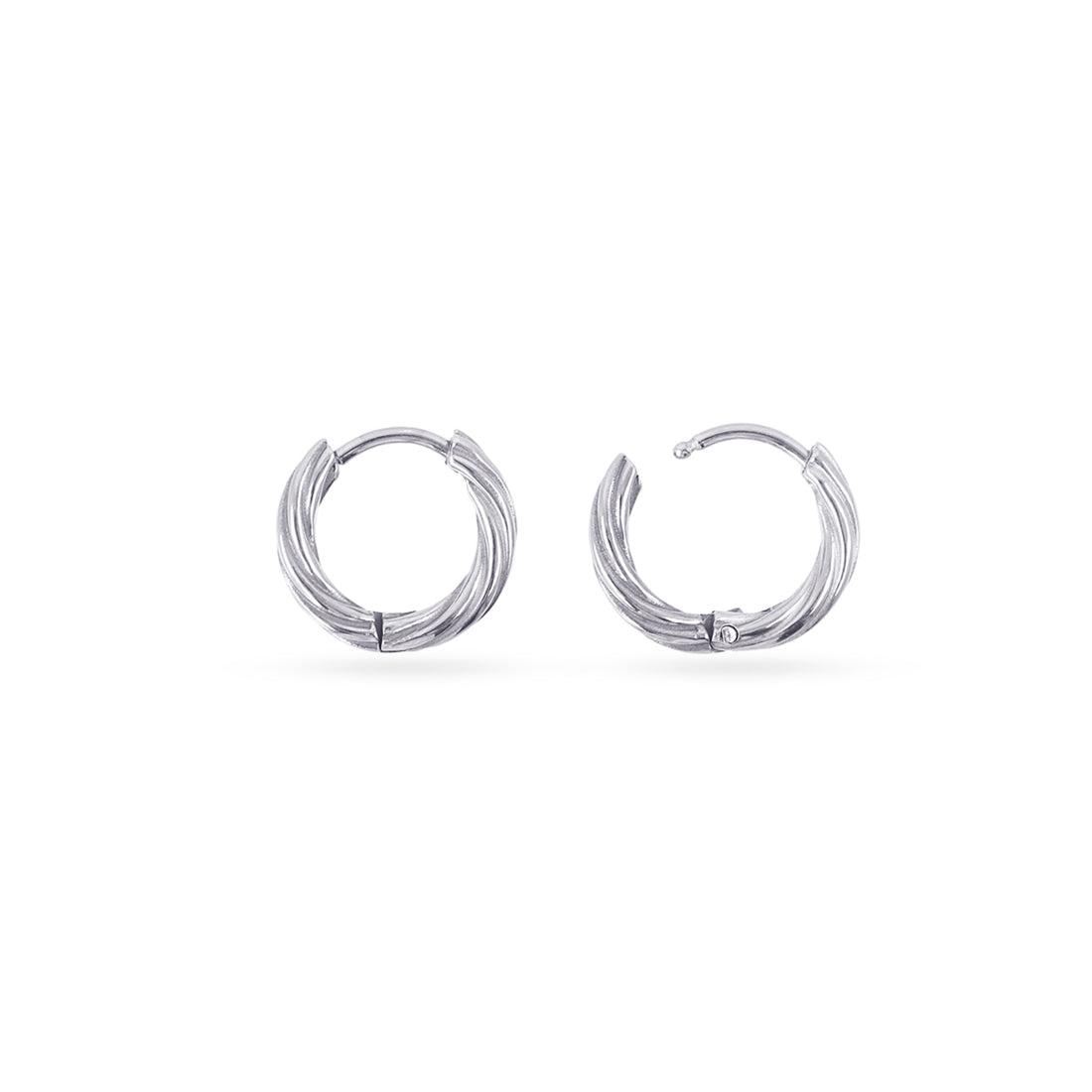 Aros Essentials trenzado 16 mm Dorado Anartxy