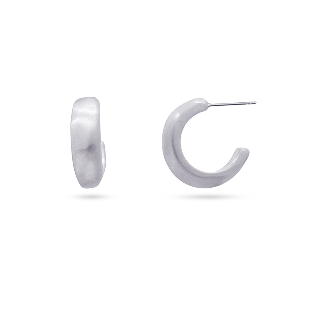 Aros Matt Larch Plateado Anartxy