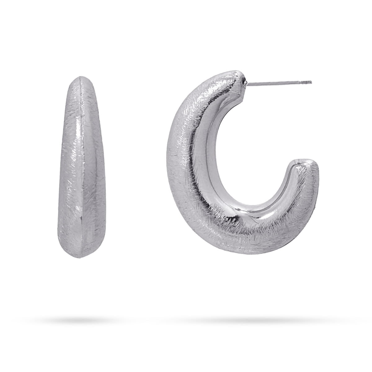 Aros Levata Plateado Anartxy