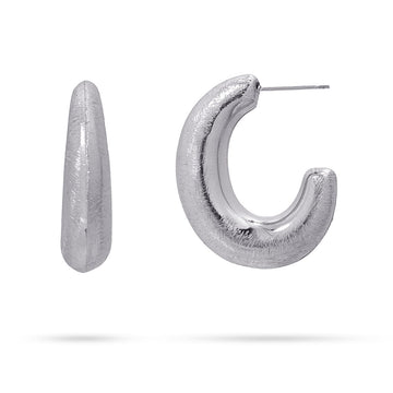 Aros Levata Plateado Anartxy