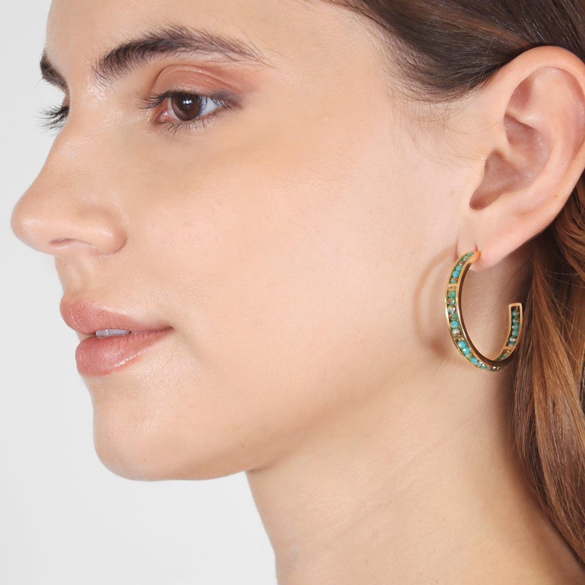 Aros Levity Sassy Turquesa Anartxy