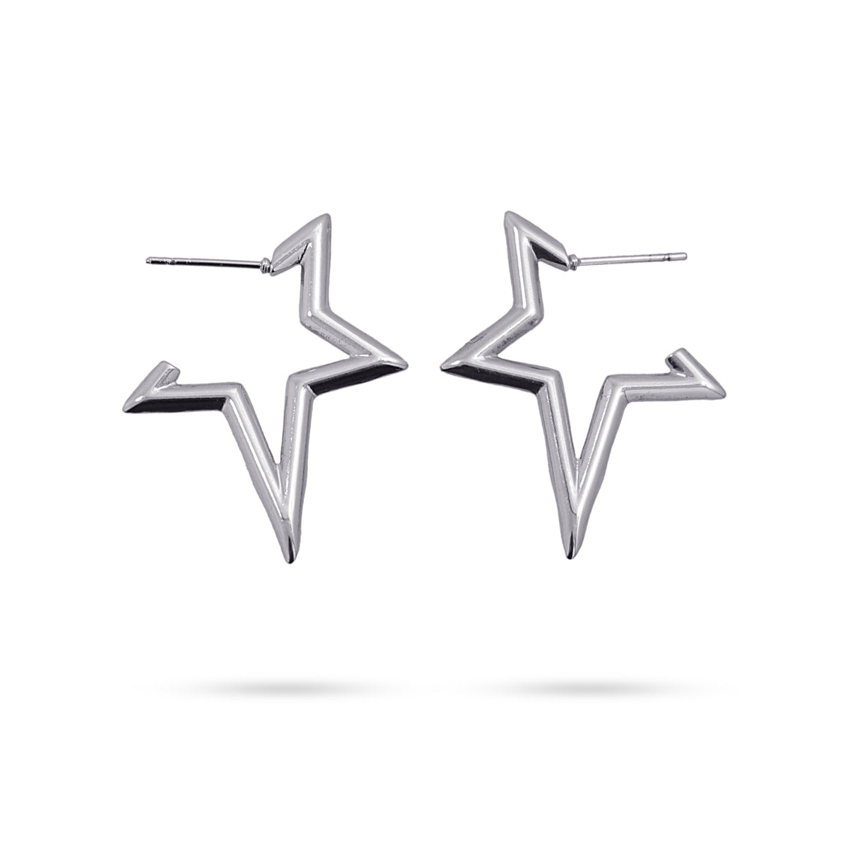Aros Lina Plateado Anartxy