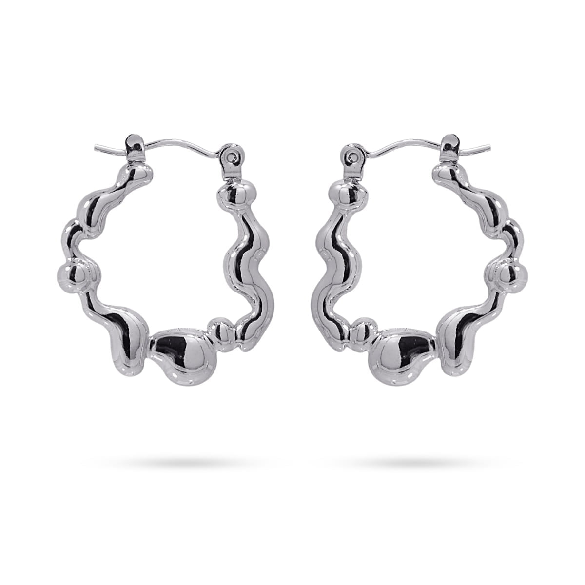 Aros Salama Plateado Anartxy