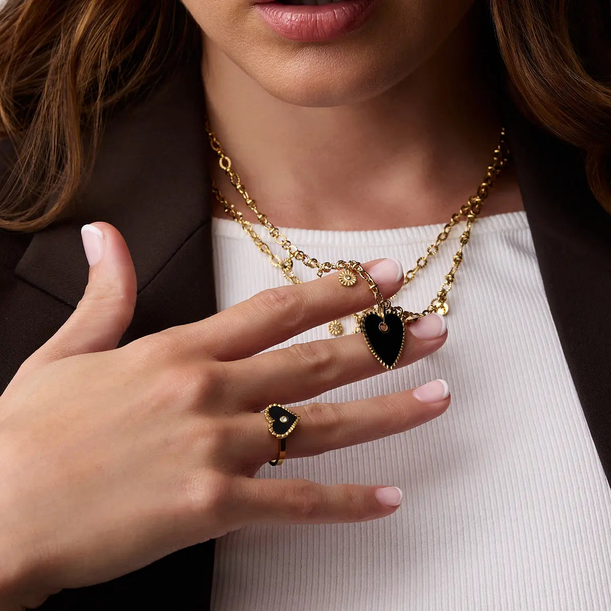 Collar Mystic Vitae Negro Anartxy