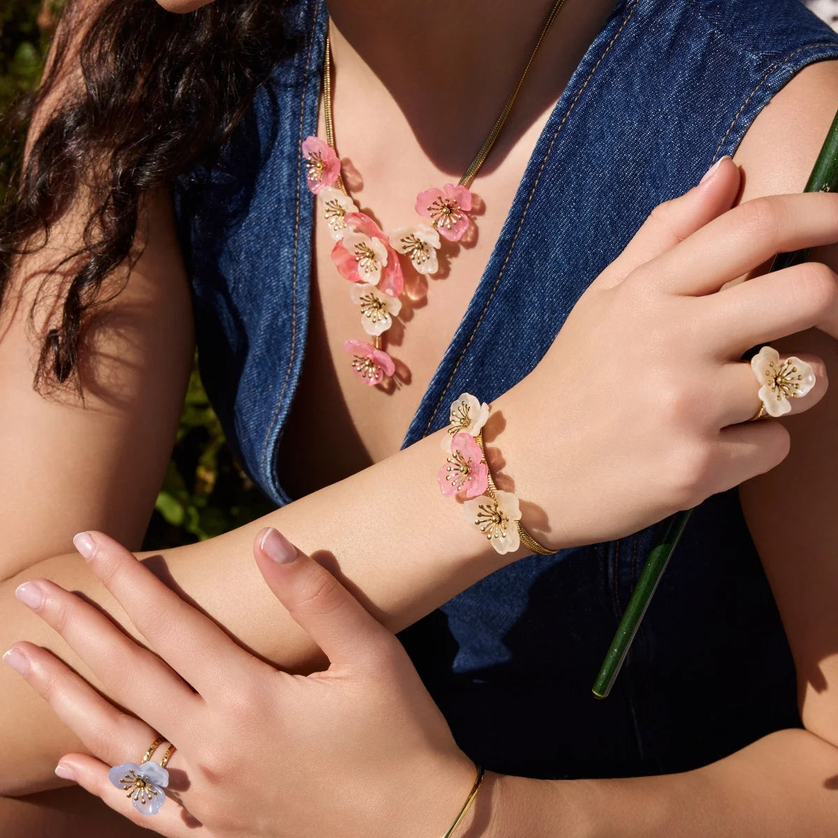 Anillo Bloom Yara Rosa Anartxy