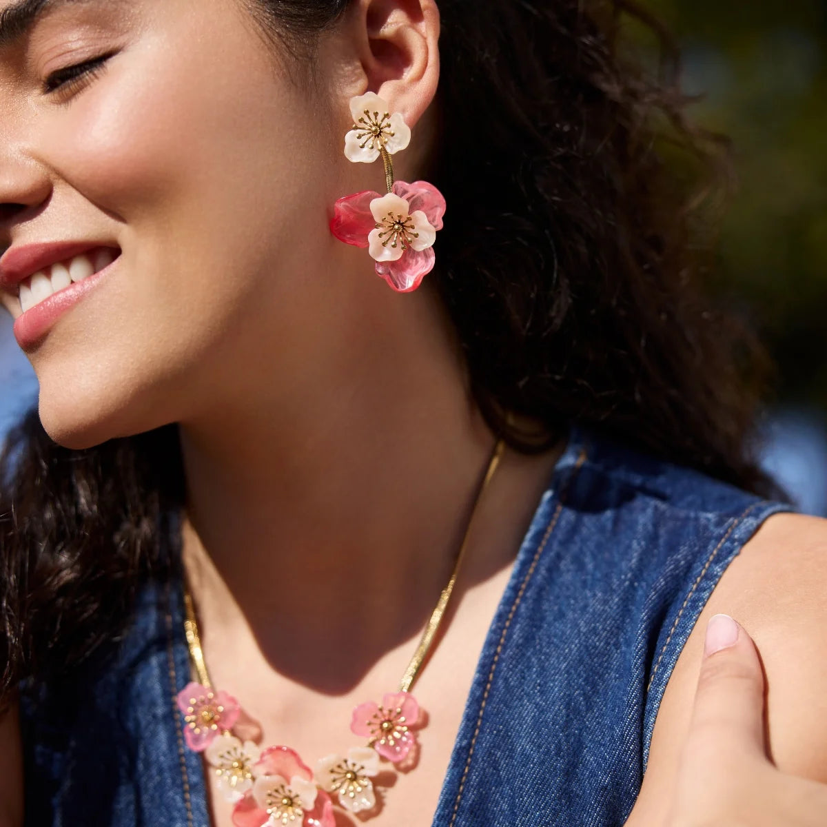 Collar Bloom Nerina Rosa Anartxy