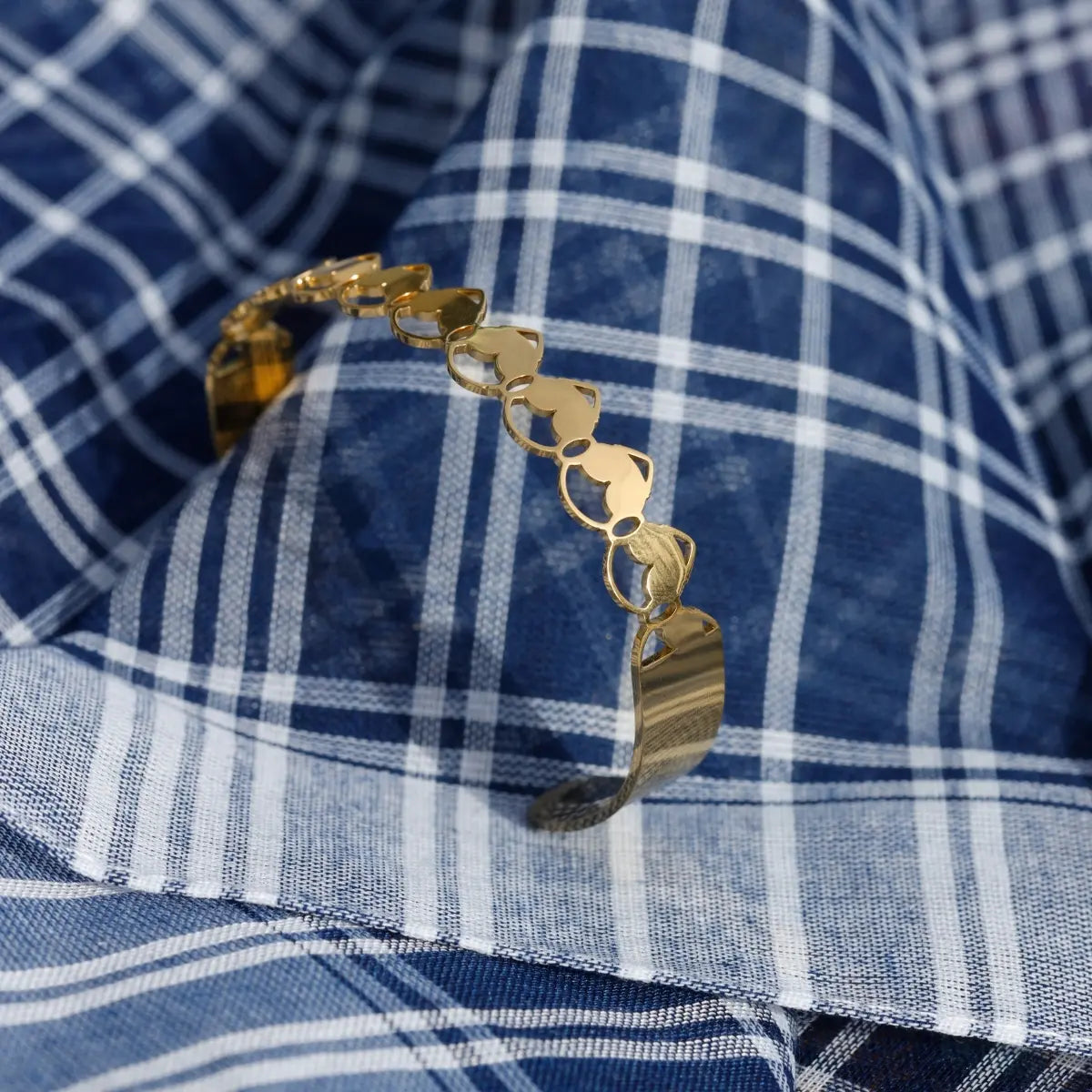 Pulsera Fallas Ofrenda Dorado Anartxy